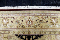 Hand-Knotted Pak-Ziegler Wool Rug – 8'7" x 11'7" – Traditional Design, Warm Earth Tones Rugistan