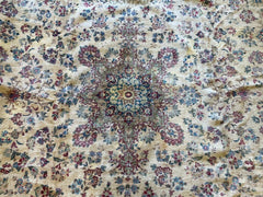 Handmade Vintage 1930's Kirman 10x13 area Rug Rugistan