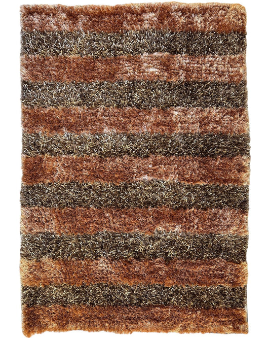 Handwoven Multi-Tone 2” Shag Rug 4 x 6 Rugistan