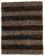 Handwoven Multi-Tone Shag Rug 5' x 6' 7 Rugistan