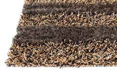 Handwoven Multi-Tone Shag Rug 5' x 6' 7 Rugistan