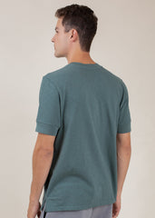 Short Sleeve Henley