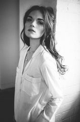 Classic Sleep Shirt in Woven Cotton Salua Lingerie