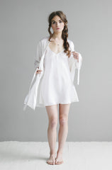 Classic Silk Robe Salua Lingerie