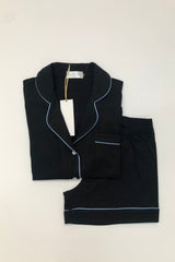 SALUA Classic Luxury Shorties Pajamas in Brushed Pima Cotton Salua Lingerie