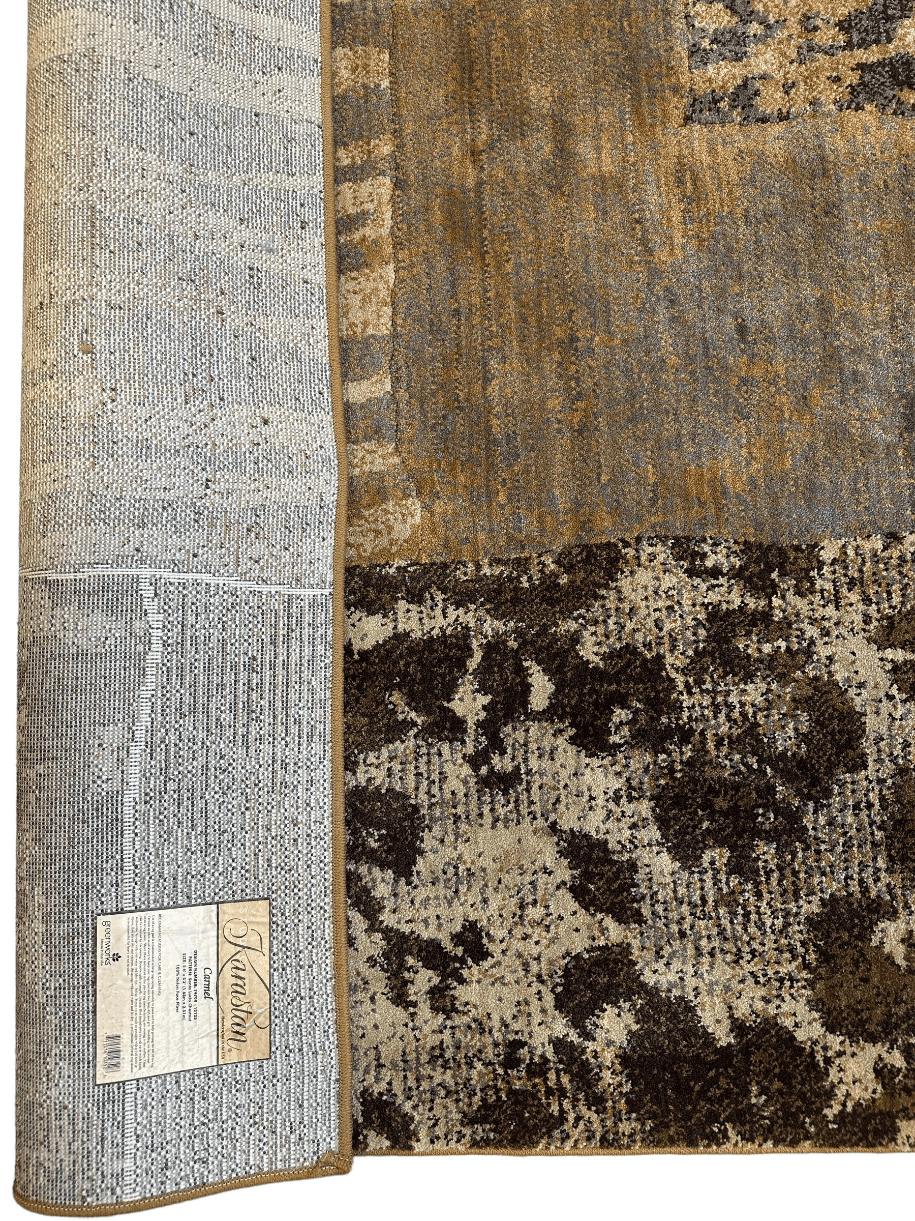 Karastan Carmel Santa Lucia Chestnut Area Rug 5’6”x8’3” Rugistan