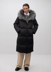 Charlotte Genuine Silver Fox Down Parka Alaska® Outerwear Company