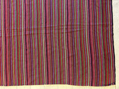 Large Antique Persian Square Rug Jajim Design 9 x 9 Ft Rugistan