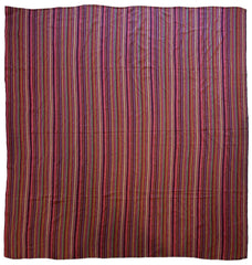 Large Antique Persian Square Rug Jajim Design 9 x 9 Ft Rugistan