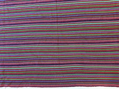 Large Antique Persian Square Rug Jajim Design 9 x 9 Ft Rugistan