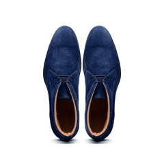 46-592-NVY MARCO Suede Calfskin Chukka Boot, Navy