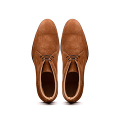 46-592-TOB MARCO Suede Calfskin Chukka Boot, Tobacco