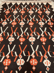 Masterpiece Large Vintage minimalistic Karabakh Kilim 7’5” x 11’ Rugistan