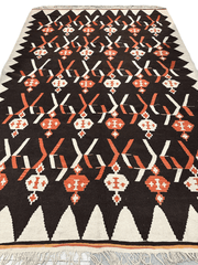 Masterpiece Large Vintage minimalistic Karabakh Kilim 7’5” x 11’ Rugistan