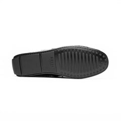 31-103-BKM MONZA Crocodile Driver, Black