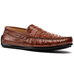 33-100-BDY MONZA Ostrich Quill Driver, Brandy