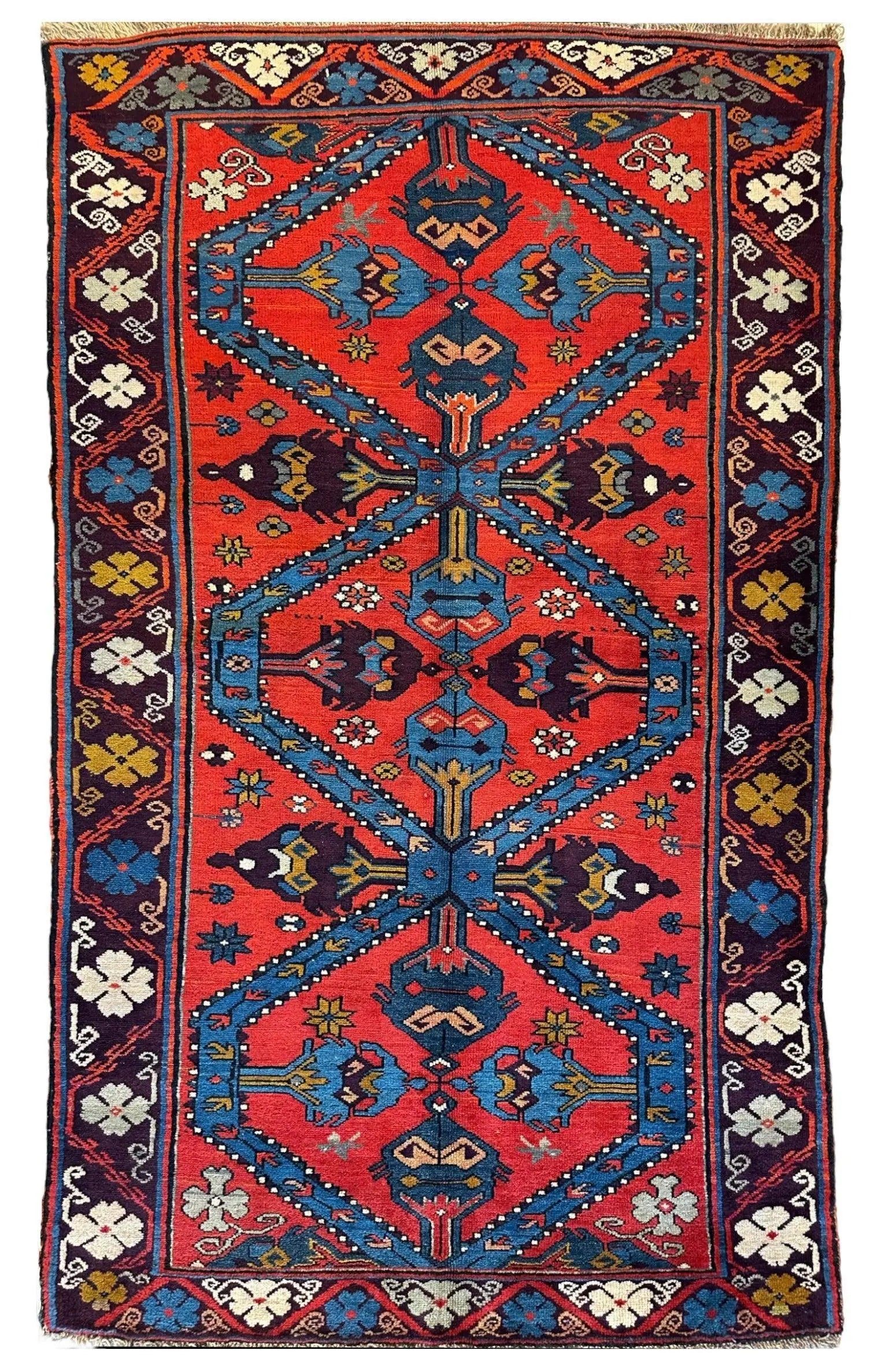 Old Derbent Dagestan Rug 4’ x 7’ Rugistan