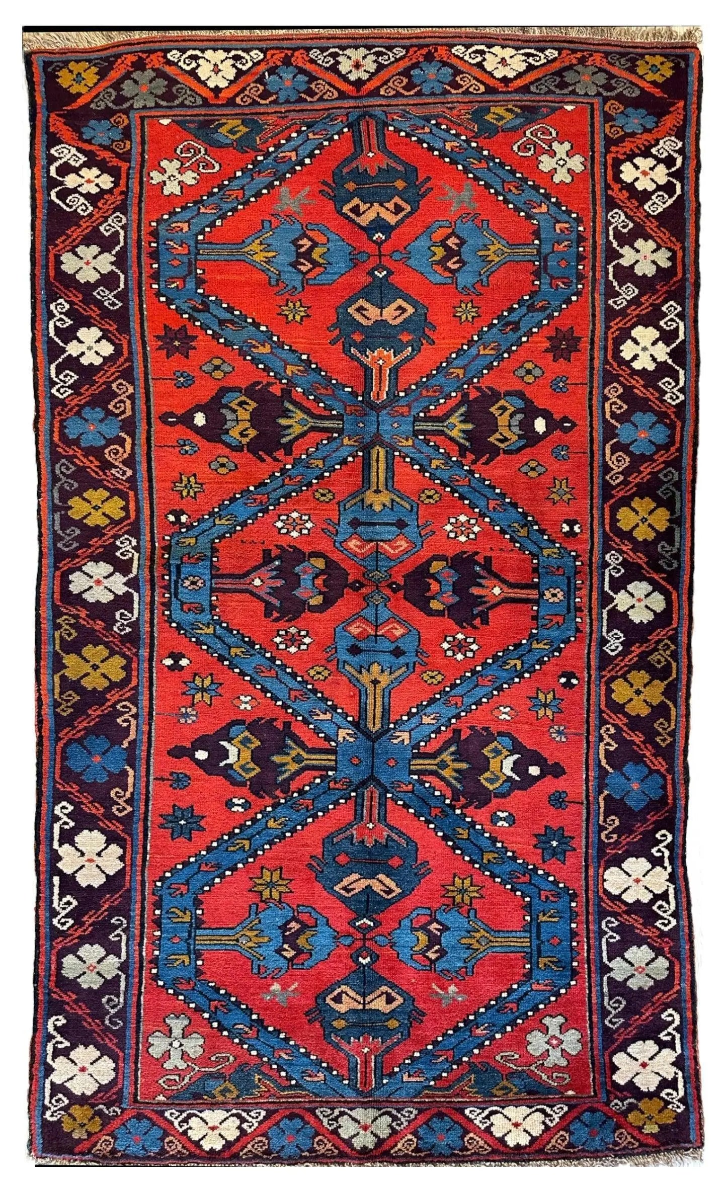 Old Derbent Dagestan Rug 4’ x 7’ Rugistan