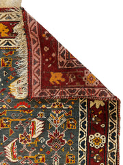 One of a Kind Persian Kashkuli Runner - 3’2" X 6’8" Rugistan