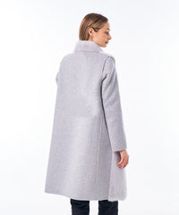 Genuine Mink Fur Virgin Wool Coat Plus Vest Alaska® Outerwear Company