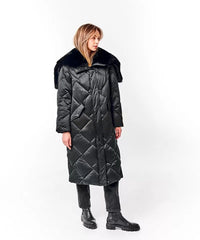 Genuine Polar Fox Fur Collar-Hood Down Winter Coat Alaska® Outerwear Company