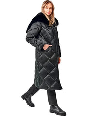 Genuine Polar Fox Fur Collar-Hood Down Winter Coat Alaska® Outerwear Company