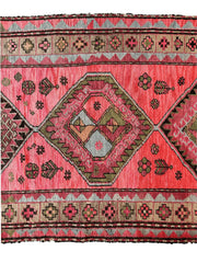 Rare Antique Handmade Caucasian Runner Rug 3’7" x 9’2" Rugistan