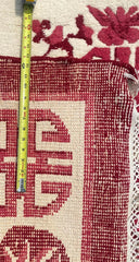 Red & Beige Chinese Art Deco Style Rug 11 x 15 Rugistan