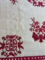 Red & Beige Chinese Art Deco Style Rug 11 x 15 Rugistan