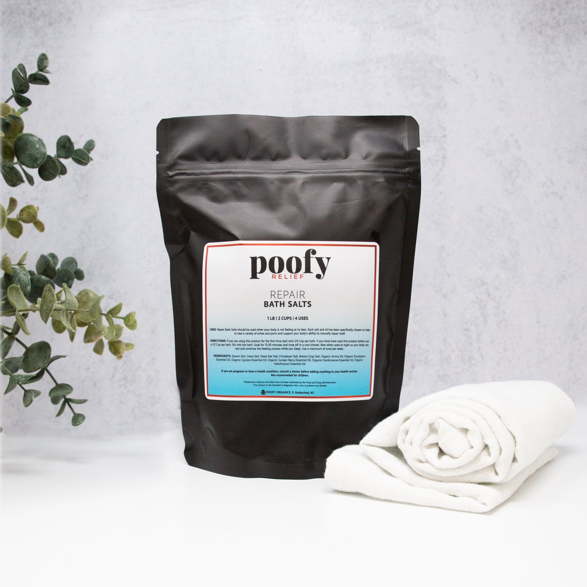 REPAIR Bath Salts Poofy Organics