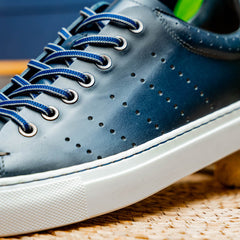 65-201-NVY RUSSO Burnished Italian Calfskin - Navy