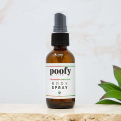 Strawberry Smoothie Body Spray Organic Poofy Organics