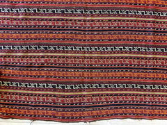 UNIQUE Antique Square Azerbijani Shahsavan Jajim Rug 6’4” x 6’8” Rugistan