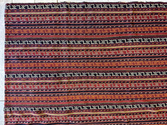 UNIQUE Antique Square Azerbijani Shahsavan Jajim Rug 6’4” x 6’8” Rugistan