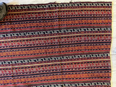 UNIQUE Antique Square Azerbijani Shahsavan Jajim Rug 6’4” x 6’8” Rugistan