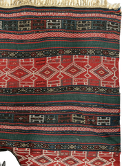 UNIQUE (collectors special) Antique Caucasian Verneh Rug 5’4” x 8’ Rugistan