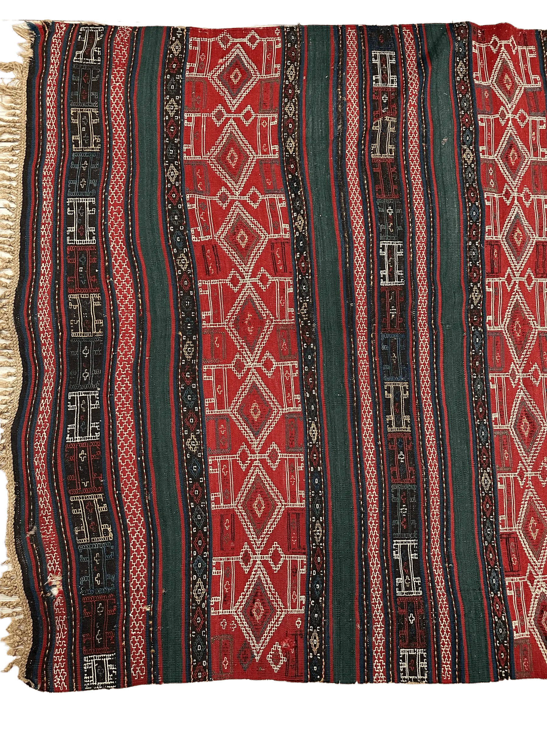 UNIQUE (collectors special) Antique Caucasian Verneh Rug 5’4” x 8’ Rugistan