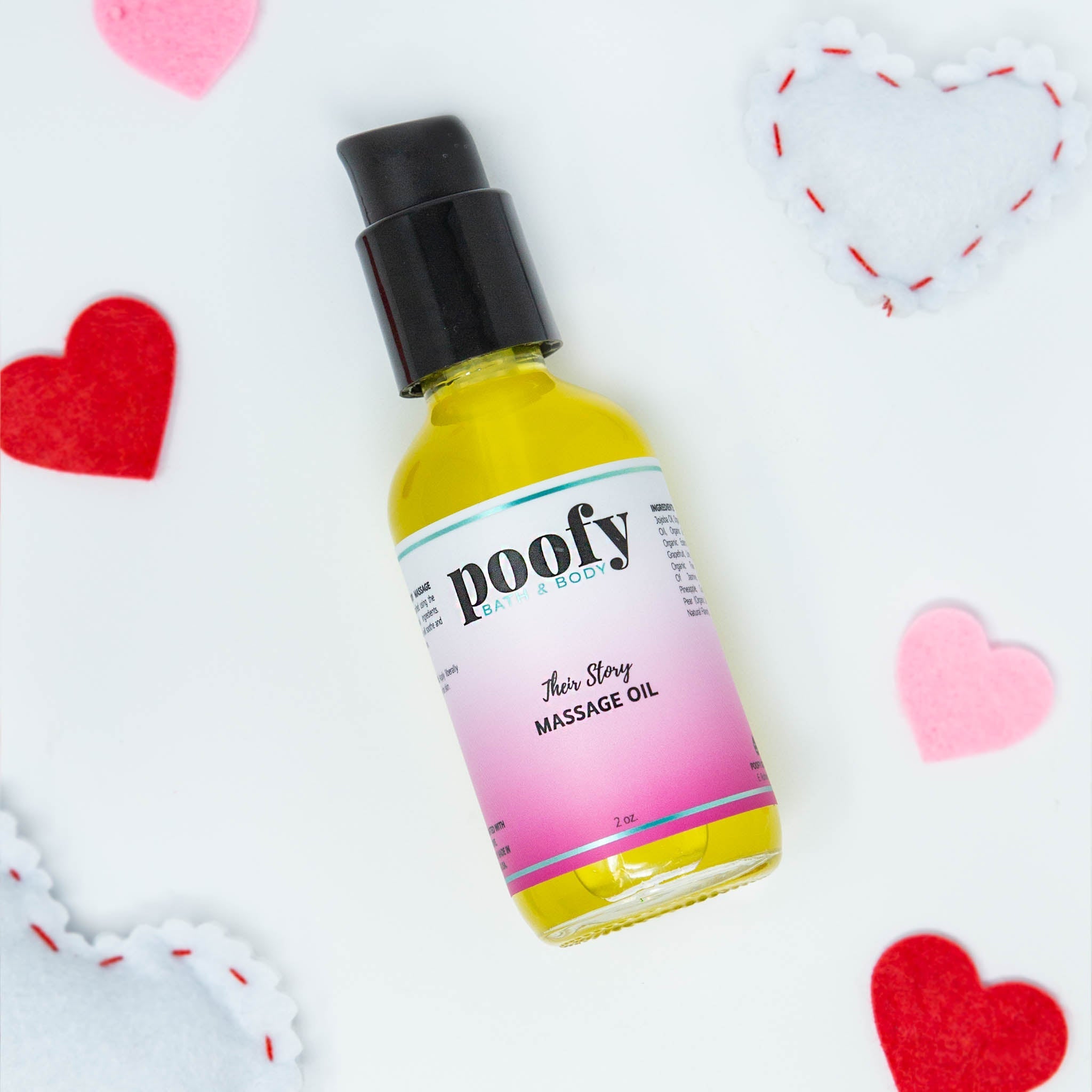 Their Story Massage Oil Poofy Organics