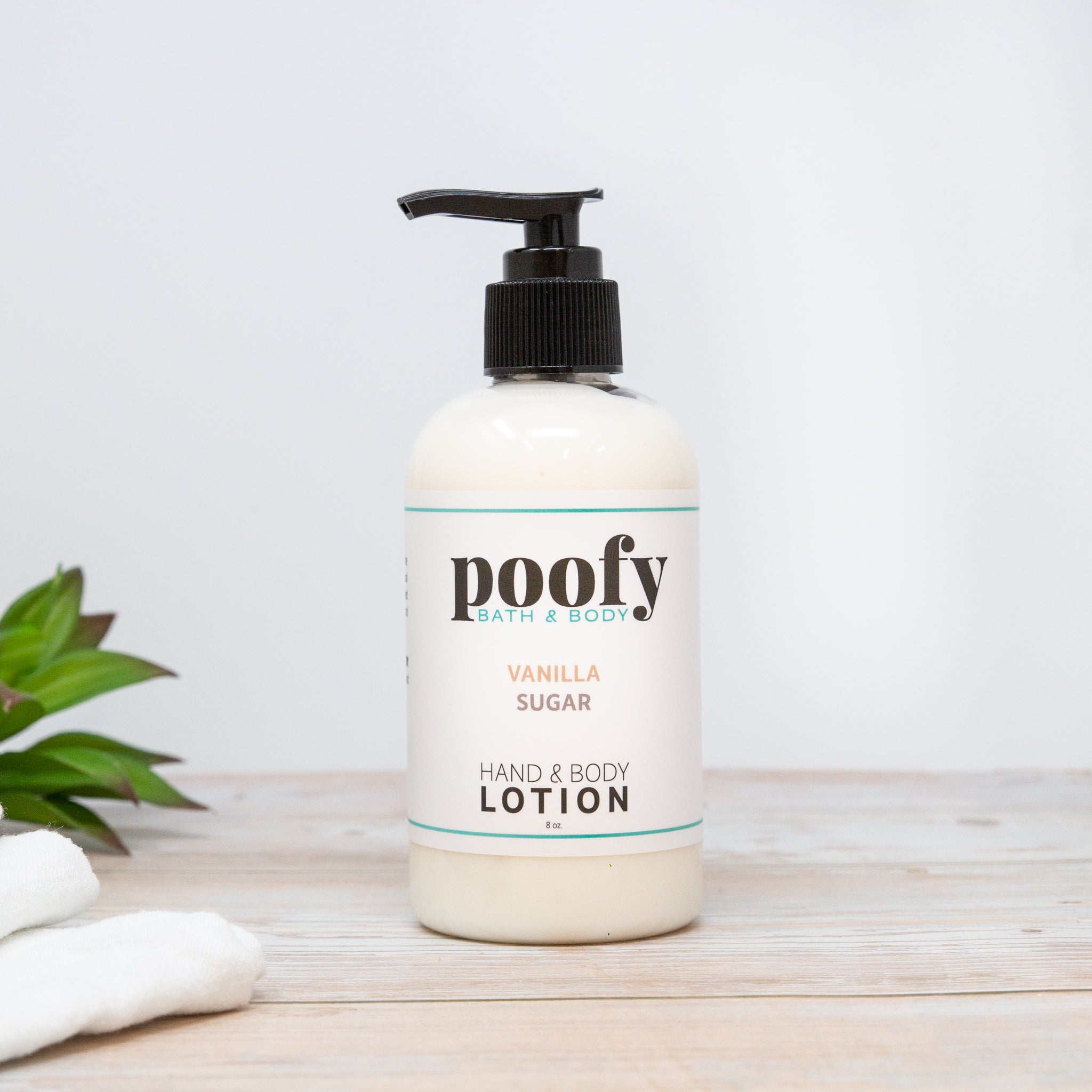 Vanilla Sugar Hand & Body Lotion Poofy Organics