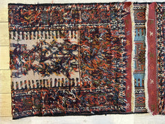 Vintage Kurdish Qochan Runner 2’9” x 12’9” Rugistan