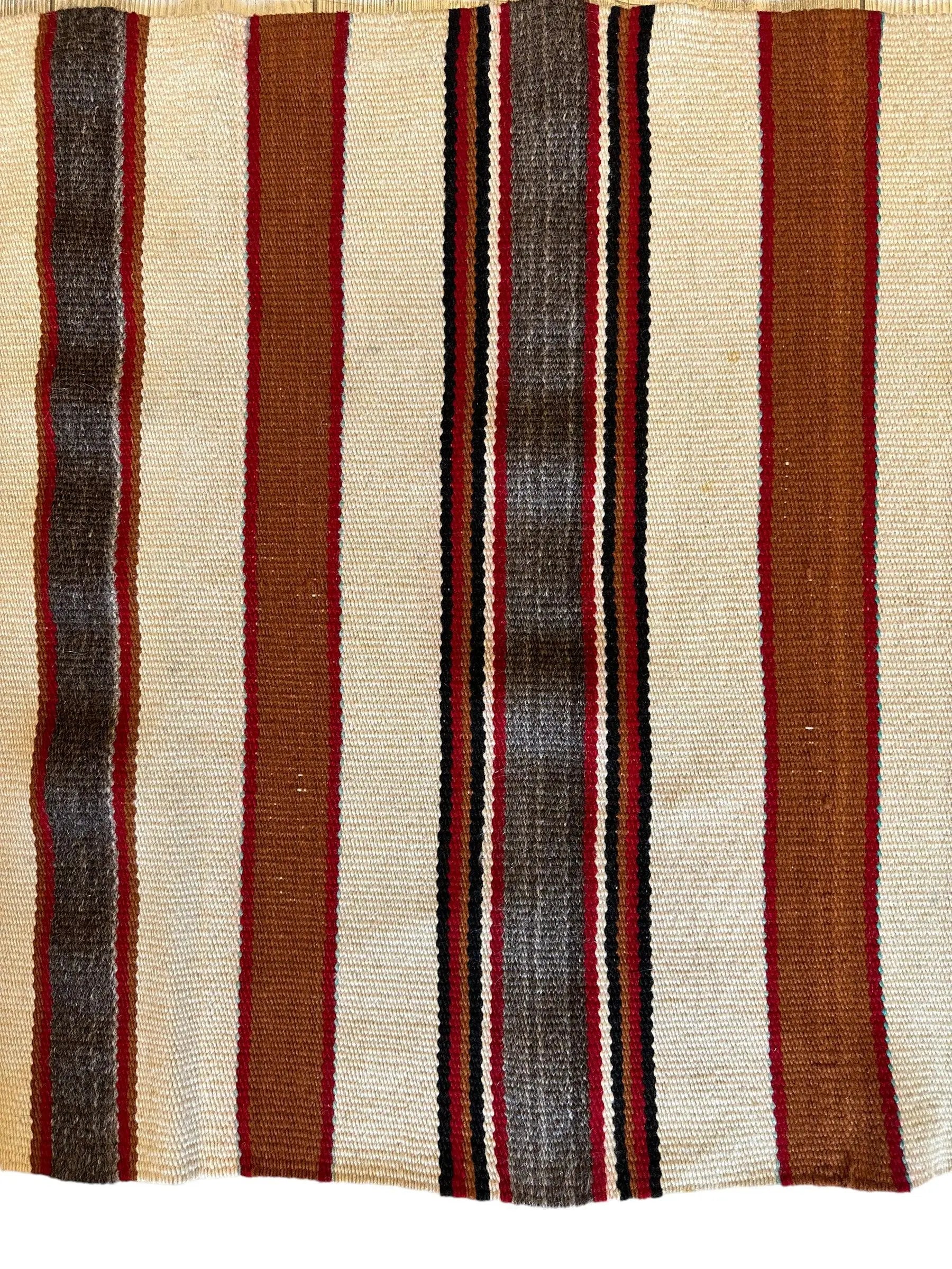 Vintage Native American Navajo Rug 30” x 63” Rugistan