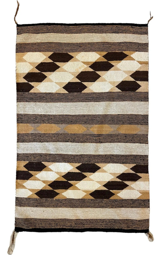 Vintage Native American Navajo Rug 33” x 50” Rugistan