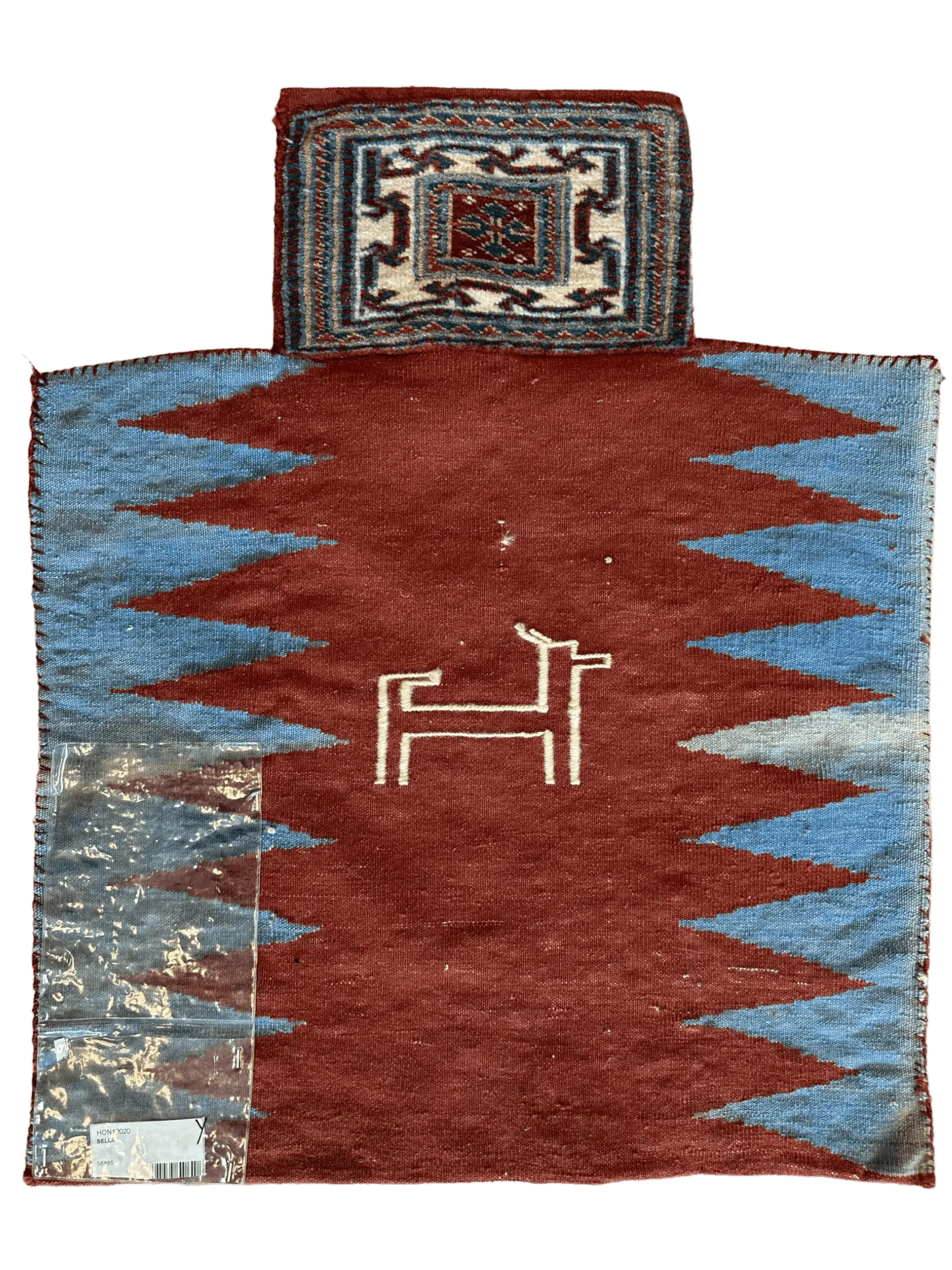 Vintage Nomadic Baluch Salt Bag Rug Rugistan