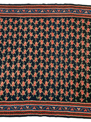 Vintage Persian Senneh Kilim 4’4” x 7’ Rugistan