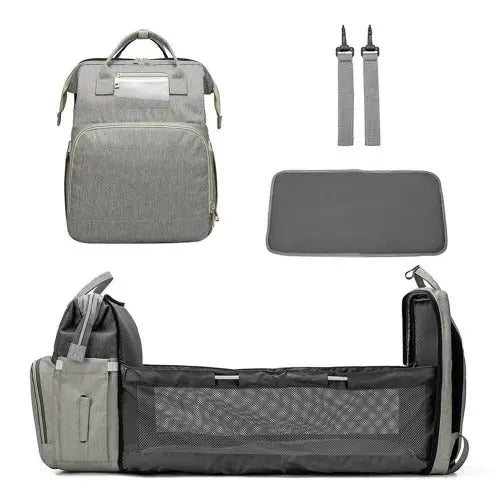 Foldable Bed Diaper Bag – Convenient & Portable
