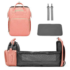 Foldable Bed Diaper Bag – Convenient & Portable