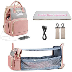 Foldable Bed Diaper Bag – Convenient & Portable