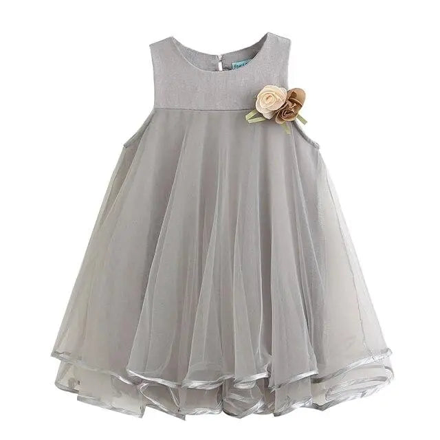 Charming Girls' Knee-Length Dress | Stylish & Comfortable