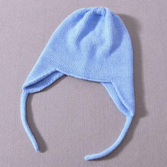 Wool Winter Hat with Raccoon Fur Pom-Pom | Unisex & Cozy