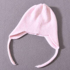 Unisex Wool Hat with Raccoon Fur Pom-Pom | Cozy & Chic